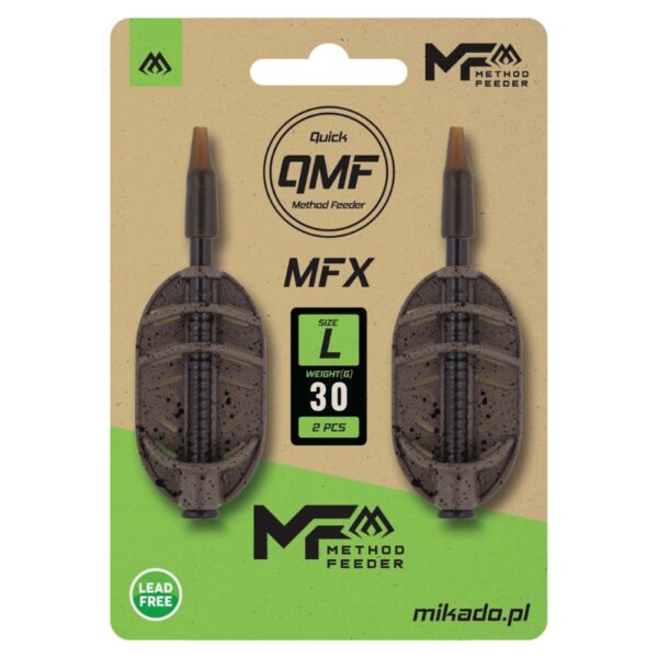MIKADO Koszyczek Method Feeder MFX Q.M.F. L 30g - 2 szt.