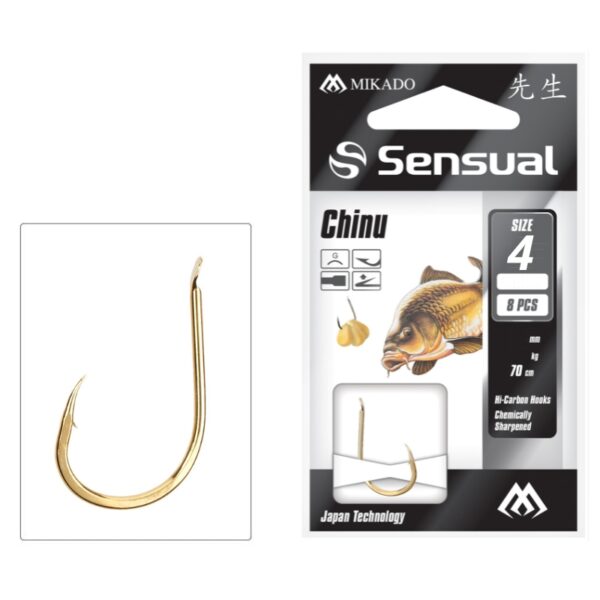 MIKADO Przypony wiązane Sensual Chinu nr 4 0.22mm 70cm