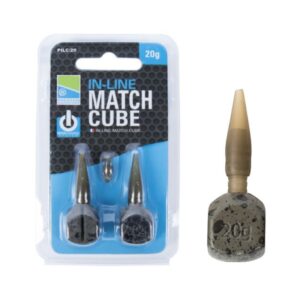 PRESTON Ciężarki ICS IN-LINE Match Cube 2 szt. - 20g