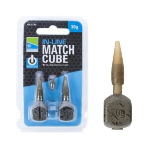 PRESTON Ciężarki ICS IN-LINE Match Cube 2 szt. - 30g