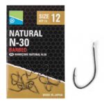 PRESTON Haczyki Natural N-30 15 szt. - rozmiar 12