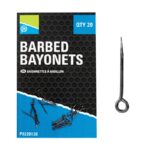 PRESTON Igły do przynęt Barbed Bayonets 20 szt.