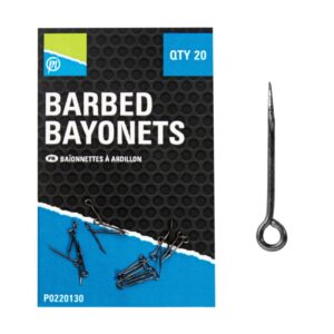 PRESTON Igły do przynęt Barbed Bayonets 20 szt.
