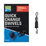 PRESTON Krętliki do szybkiej wymiany 8 szt. - Small