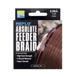 PRESTON Plecionka Reflo Absolute Feeder Braid 150m - 0.08mm
