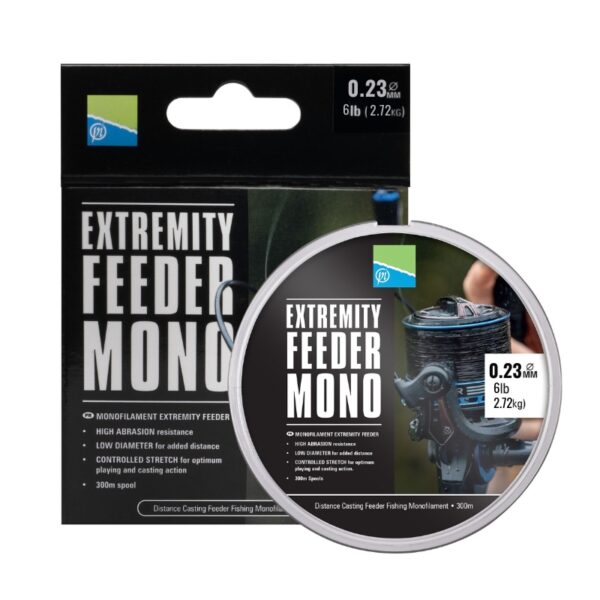 PRESTON Żyłka Extremity Feeder Mono 300m - 0.23mm