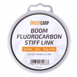 UNDERCARP Boom Fluorocarbon Stiff Link 0.45mm 25lb - 20m