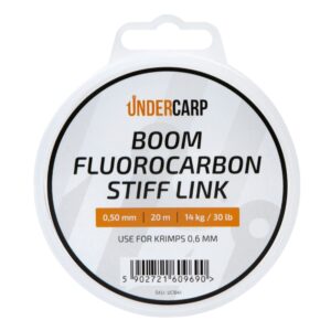 UNDERCARP Boom Fluorocarbon Stiff Link 0.50mm 30lb - 20m