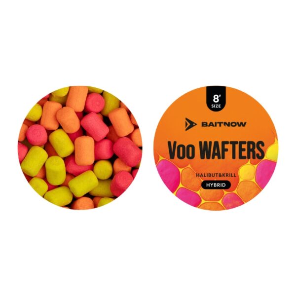 BAITNOW Wafters Method Feeder - VOO Wafters Hybrid 8mm