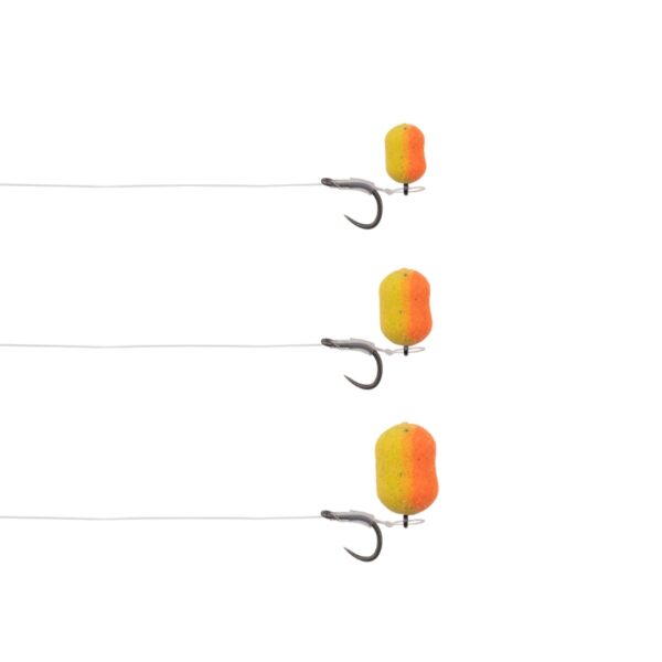 BAITNOW Wafters Method Feeder - Yolo Orange & Yellow - Chocolate & Orange - 6-8-10mm