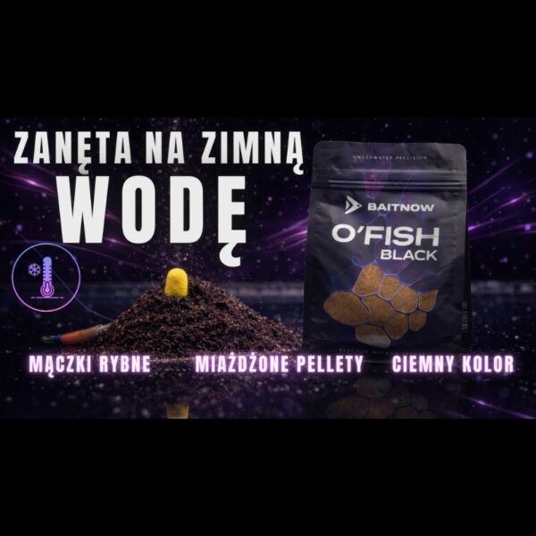 BAITNOW Zanęta Method Feeder – O’Fish Black 800g