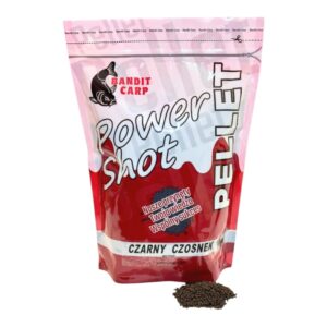 BANDIT CARP Pellet zanętowy Czarny Czosnek 2mm 1kg