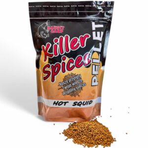 BANDIT CARP Pellet zanętowy Killer Spice Hot Squid 2mm 1kg