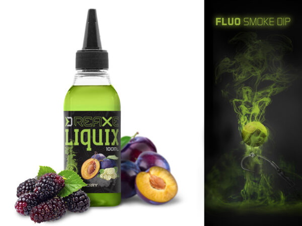 DELPHIN Dip Smoke Fluo LiquiX 100ml - Śliwka - Morwa