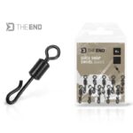 DELPHIN Krętlik z szybkozłączką TheEND QuickS rozmiar 4 – 10 szt.