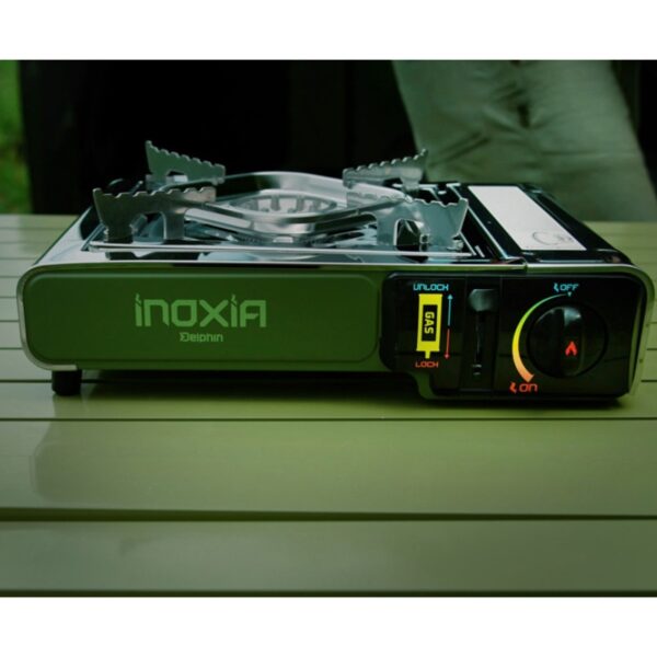 DELPHIN Kuchenka gazowa INOXIA