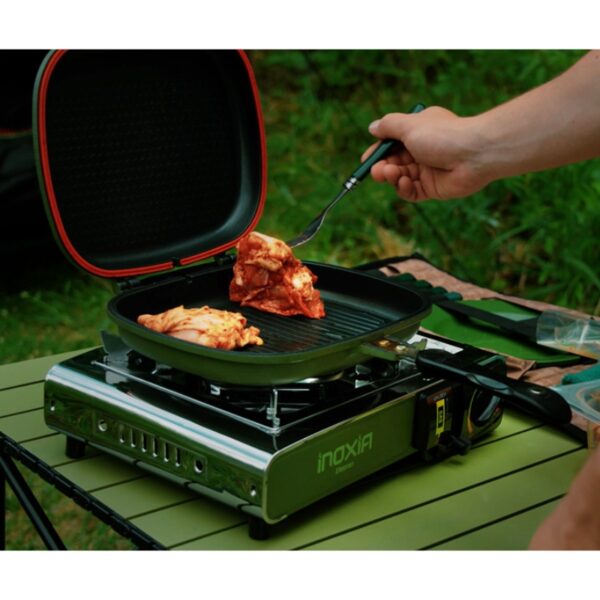 DELPHIN Kuchenka gazowa INOXIA