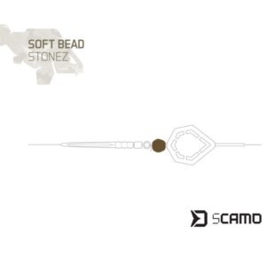 DELPHIN Miękkie koraliki Delphin sCAMO STONEZ