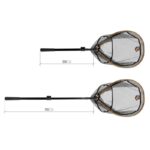 DELPHIN Podbierak spinningowy SpinTELE 145cm 50x40cm