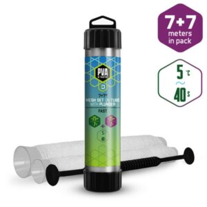 DELPHIN Siatka Pva Tunel+Ubijak PVA n'tastic QUICK szybko rozpuszczalna zestaw 2w1- 25mm 35mm 7m+7m