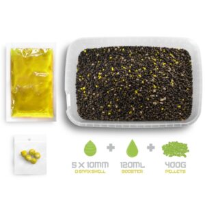 DELPHIN Zestaw Pellet box Reaxe READY&GO - Kukurydza Ananas