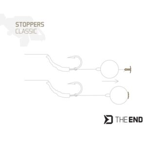 DELPHIN Zestaw stoperów do kulek CLASSIC 126 szt.