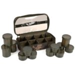 FOX Etui z pudełkami Camolite 12 Pot Hookbait Case
