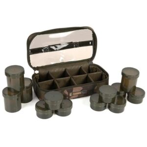 FOX Etui z pudełkami Camolite 12 Pot Hookbait Case