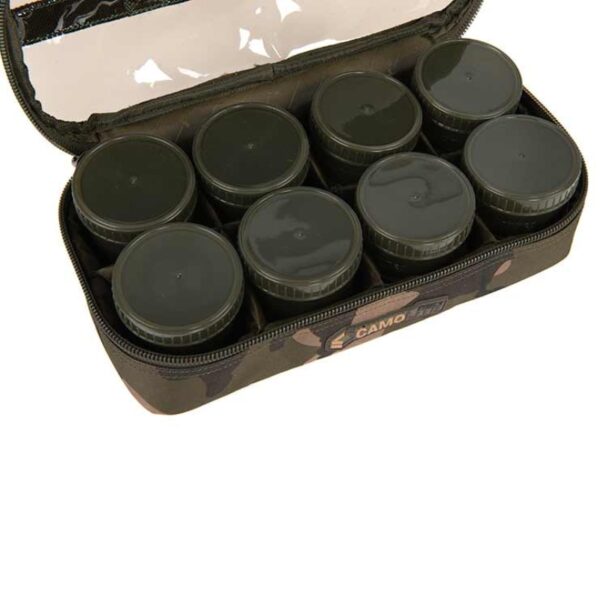 FOX Etui z pudełkami Camolite 12 Pot Hookbait Case