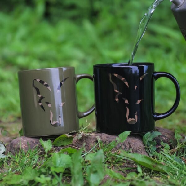 FOX Kubek Green & Camo Head Ceramic Mug