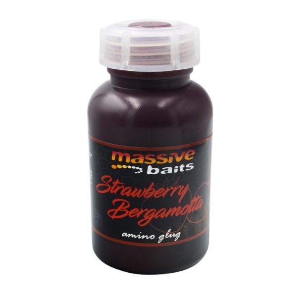 MASSIVE BAITS Dip Special Amino Glug Strawberry Bergamotta 250ml MASSIVE BAITS Dip Special Amino Glug Strawberry Bergamotta 250ml