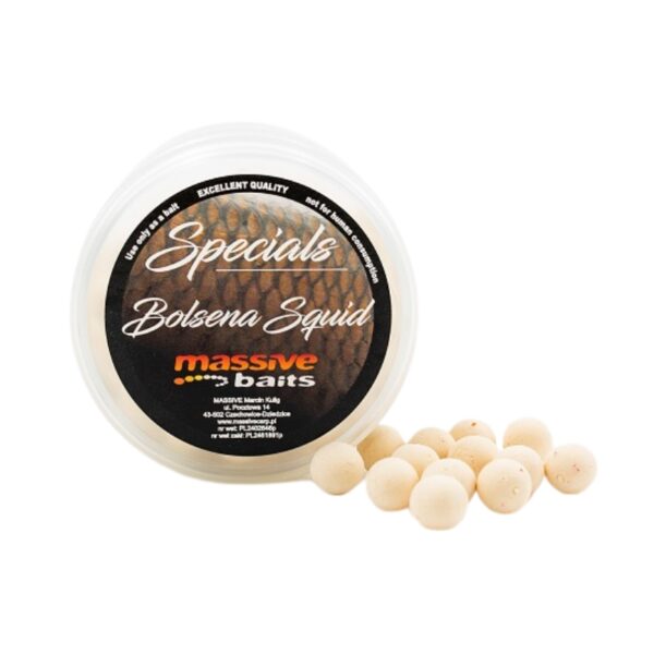 MASSIVE BAITS Kulki Special Pop-Ups Bolsena Squid 11mm