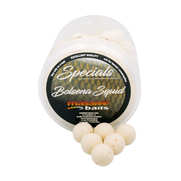 MASSIVE BAITS Kulki Special Pop-Ups Bolsena Squid 14mm
