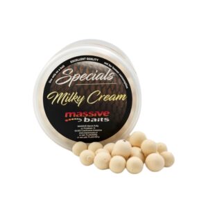 MASSIVE BAITS Kulki Special Pop-Ups Milky Cream 11mm