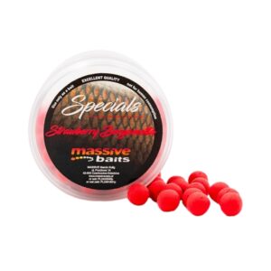 MASSIVE BAITS Kulki Special Pop-Ups Strawberry Bergamotta 11mm