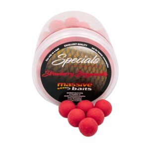 MASSIVE BAITS Kulki Special Pop-Ups Strawberry Bergamotta 14mm