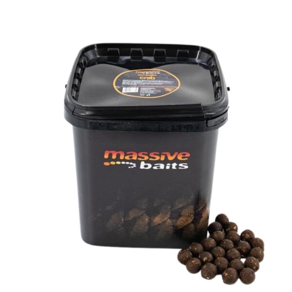 MASSIVE BAITS Kulki zanętowe w wiaderku Eco Boilies Crab 18mm 3kg MASSIVE BAITS Kulki zanętowe w wiaderku Eco Boilies Crab 18mm 3kg