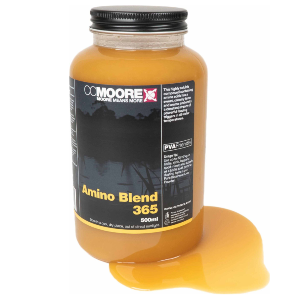 CC Moore Amino Blend 365 C Moore Amino Blend 365 – dip/atraktor aminokwasowy do kulek karpiowych 500 ml