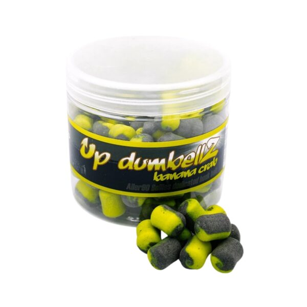MASSIVE BAITS Dumbellsy Pop Up Aller Up DumbellZ Banana Crab 14mm