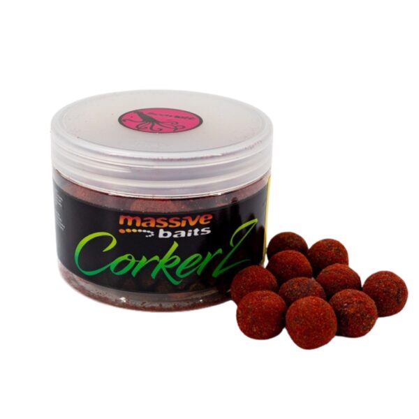 MASSIVE BAITS Kulki hakowe zbalansowane CorkerZ Scarlett Robin Red 18mm