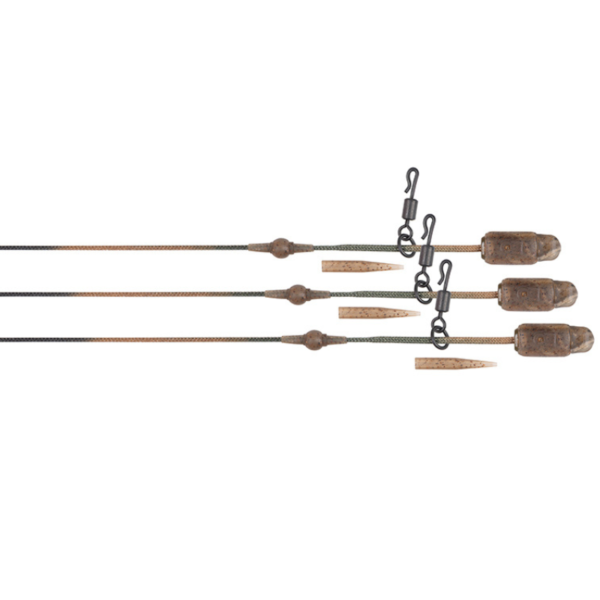Fox Leadcore Heli Clip Rigs 50lb 75cm – Zestawy Karpiowe 3 szt.