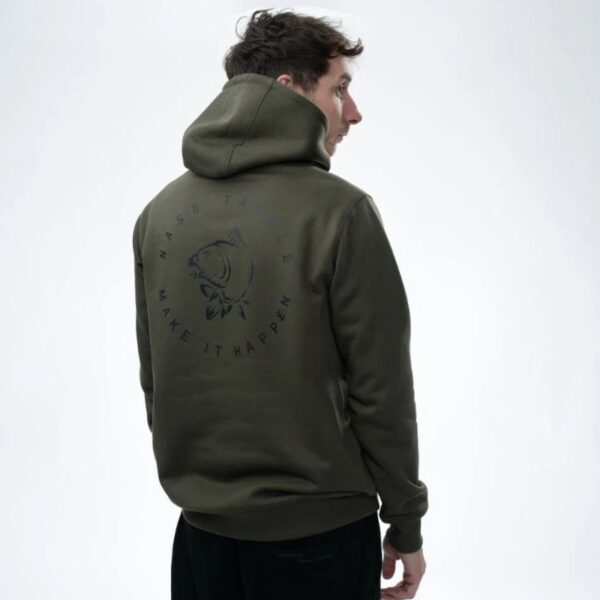 NASH Make It Happen Carp Logo Hoodie Green
