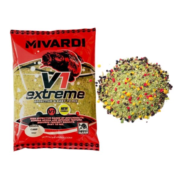 MIVARDI Zanęta V1 Grass Carp 2850g MIVARDI Zanęta V1 Grass Carp 2850g
