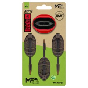 MIKADO Zestaw koszyczków Method Feeder MFX Q.M.F. rozm. S 20+30+40g + Foremka