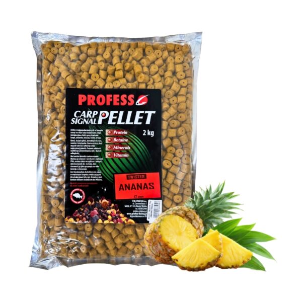 PROFESS Pellet Twister Ananas 12mm 2kg PROFESS Pellet Twister Ananas 12mm 2kg