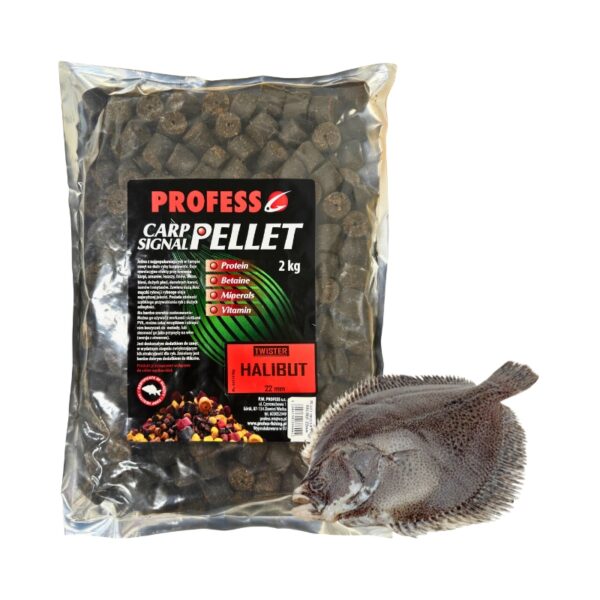 PROFESS Pellet Twister Halibut 22mm 2kg PROFESS Pellet Twister Halibut 22mm 2kg