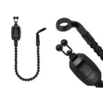 Delphin hangery metalowe INOX czarny