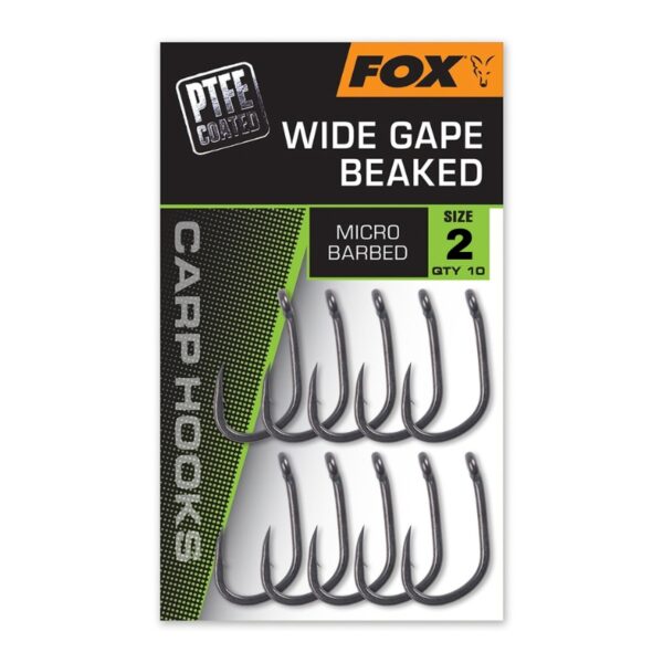 FOX Haczyki Wide Gape Beaked rozm. 2