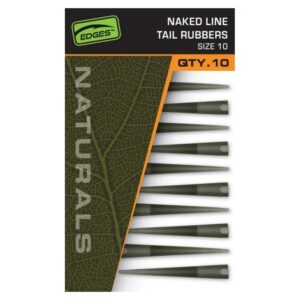 FOX Naturals Nasadka do bezpiecznego klipsa Naked Line Tail Rubbers - rozmiar 10
