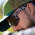 MIKADO Okulary polaryzacyjne Drift Camo – Szare efekt lustra